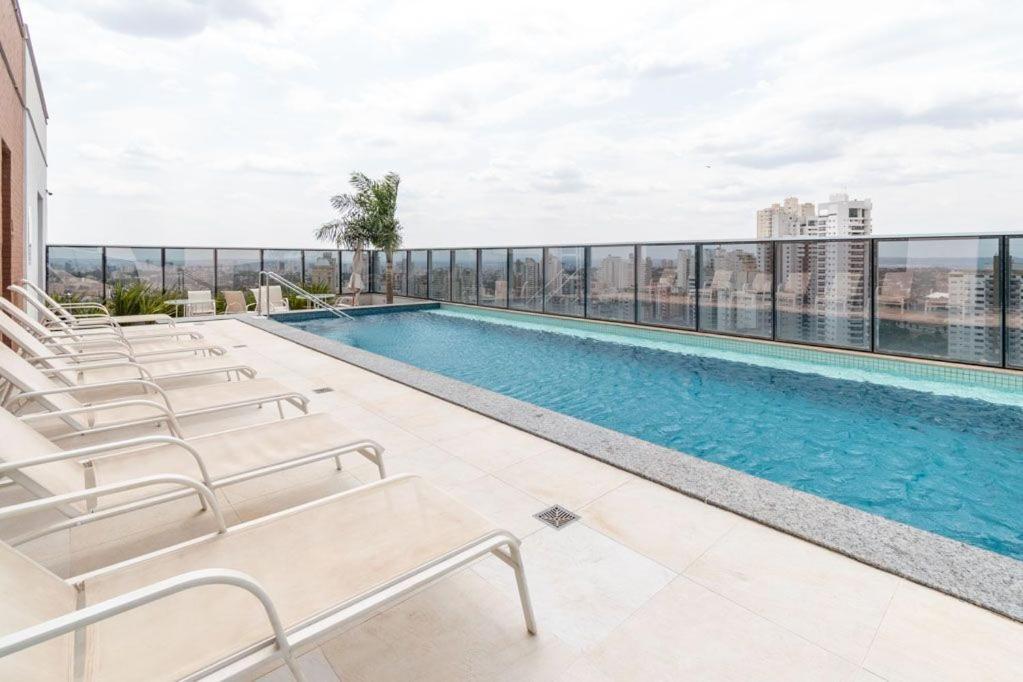 ApARTAMENTO de 1 quarto - Ed Metropolitan Barcelona - Próximo ao Shopping FLAMBOYANT - Jardim Goiás - MB2204B Goiânia Exterior foto