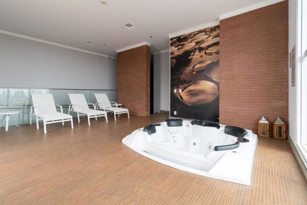 ApARTAMENTO de 1 quarto - Ed Metropolitan Barcelona - Próximo ao Shopping FLAMBOYANT - Jardim Goiás - MB2204B Goiânia Exterior foto
