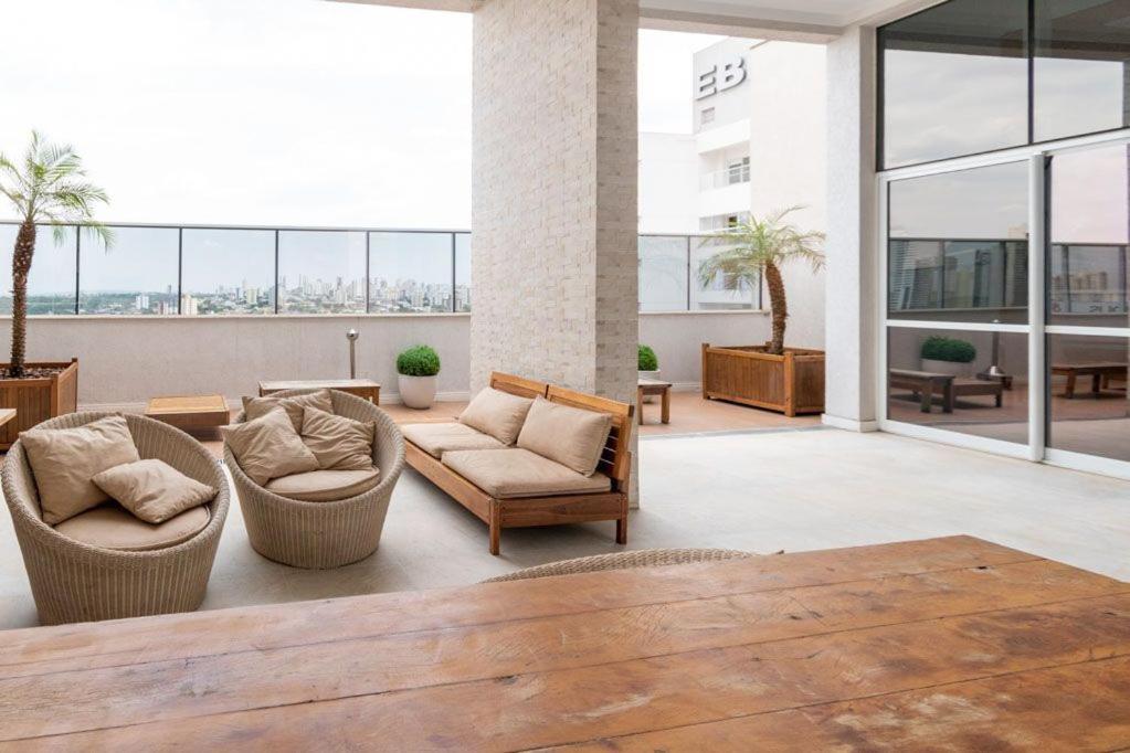 ApARTAMENTO de 1 quarto - Ed Metropolitan Barcelona - Próximo ao Shopping FLAMBOYANT - Jardim Goiás - MB2204B Goiânia Exterior foto